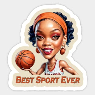 Basketball Best Sport Ever Sticker